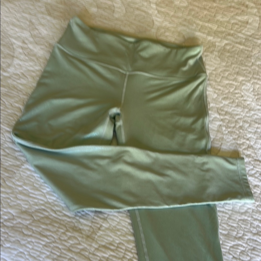 Mint Green High-Waisted Leggings
